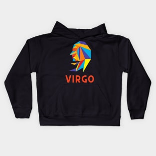 Virgo Zodiac Artwork Kids Hoodie